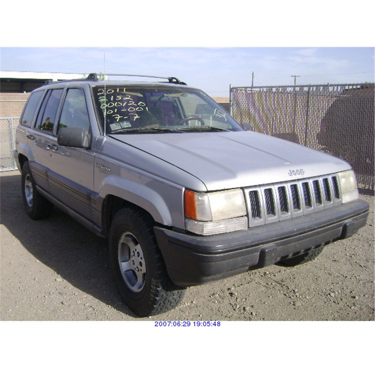 1994 JEEP GRAND CHEROKEE Rod Robertson Enterprises Inc 1994 JEEP GRAND CHEROKEE Rod Robertson Enterprises Inc